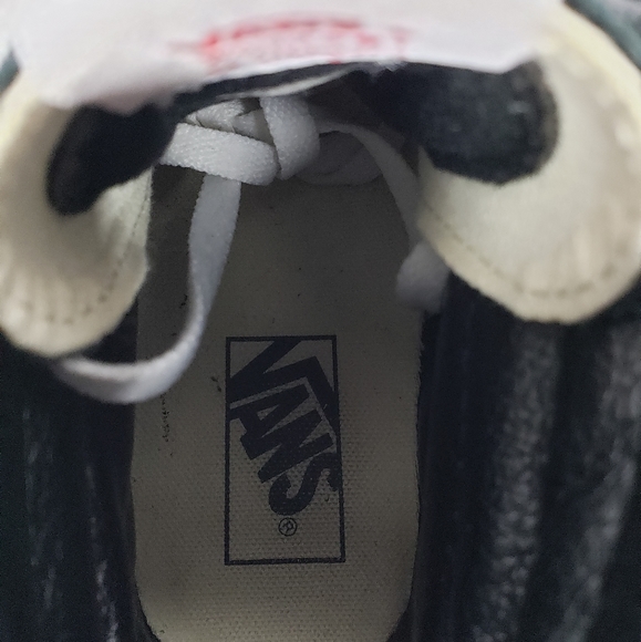 Vans Sk8-hi Black and White High Top Sneakers Womens size 7.5 or mens 6 - Picture 6 of 6